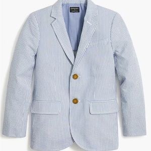 Crewcuts boys Thompson Searsucker suit jacket